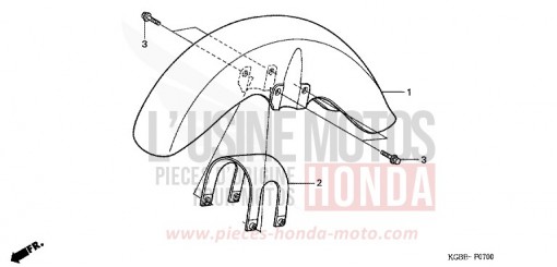 AILE AVANT VT125C6 de 2006